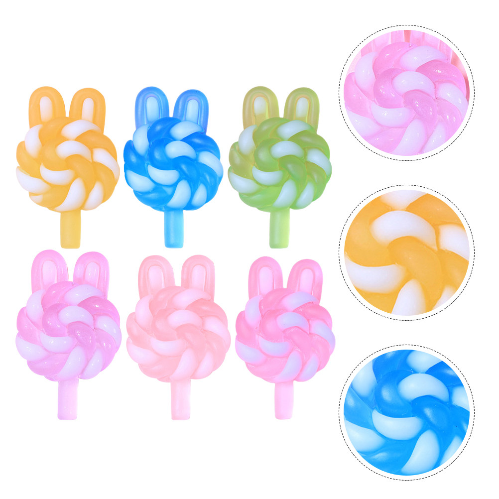 Resin Crafts - 24 Pezzi Ciondoli a Forma di