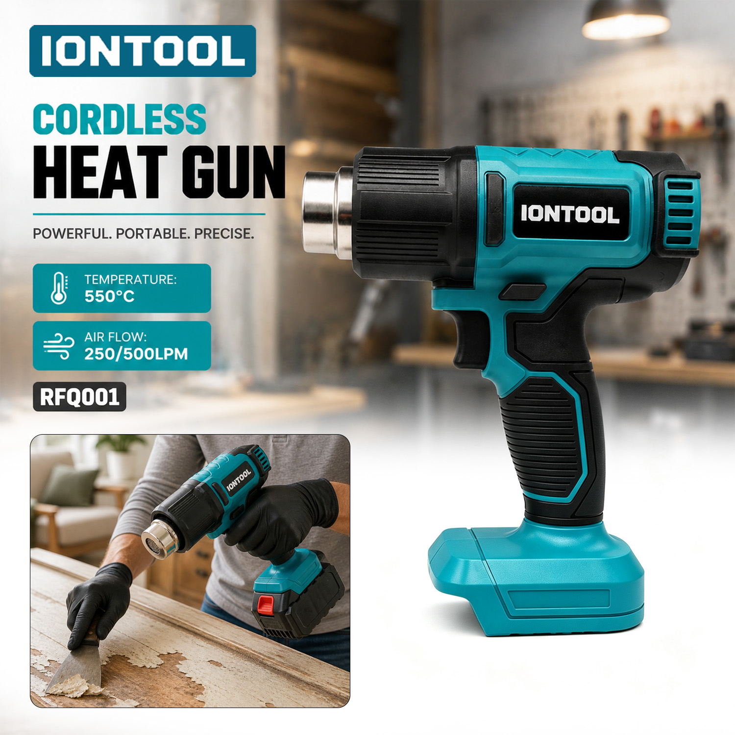 Heat Gun Small - Pistola ad Aria Calda Portatile Senza