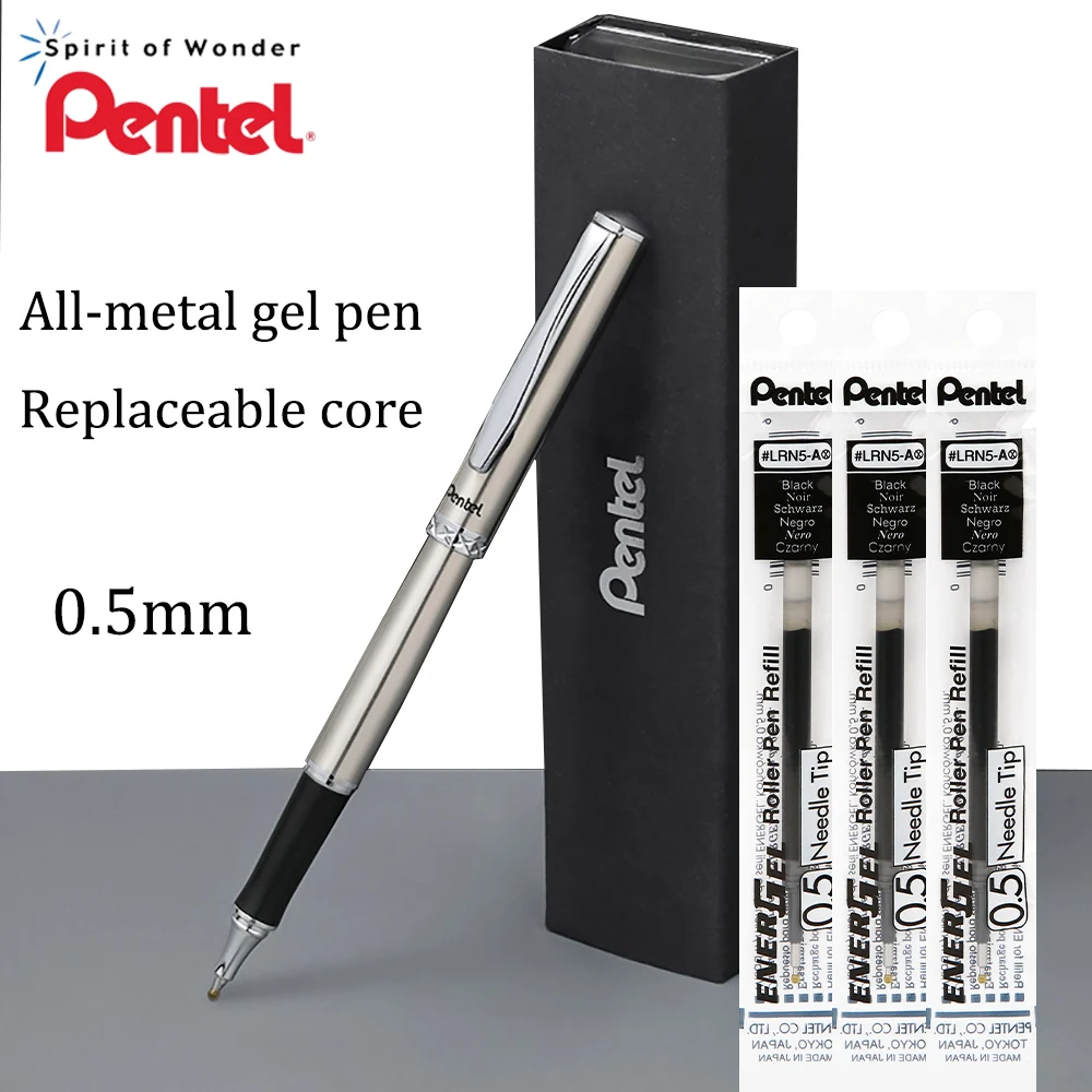 Pentel Pen Energel - Penna Gel giapponese Pentel Metal K600