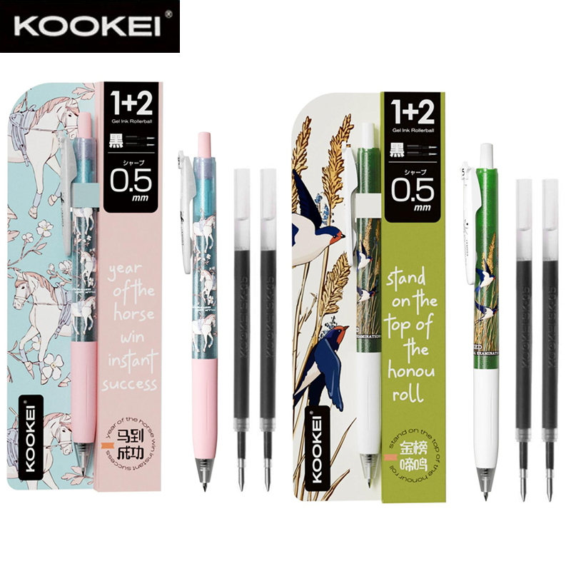 Pentel Pen Energel - Set di Penne Gel KOOKEI Golden