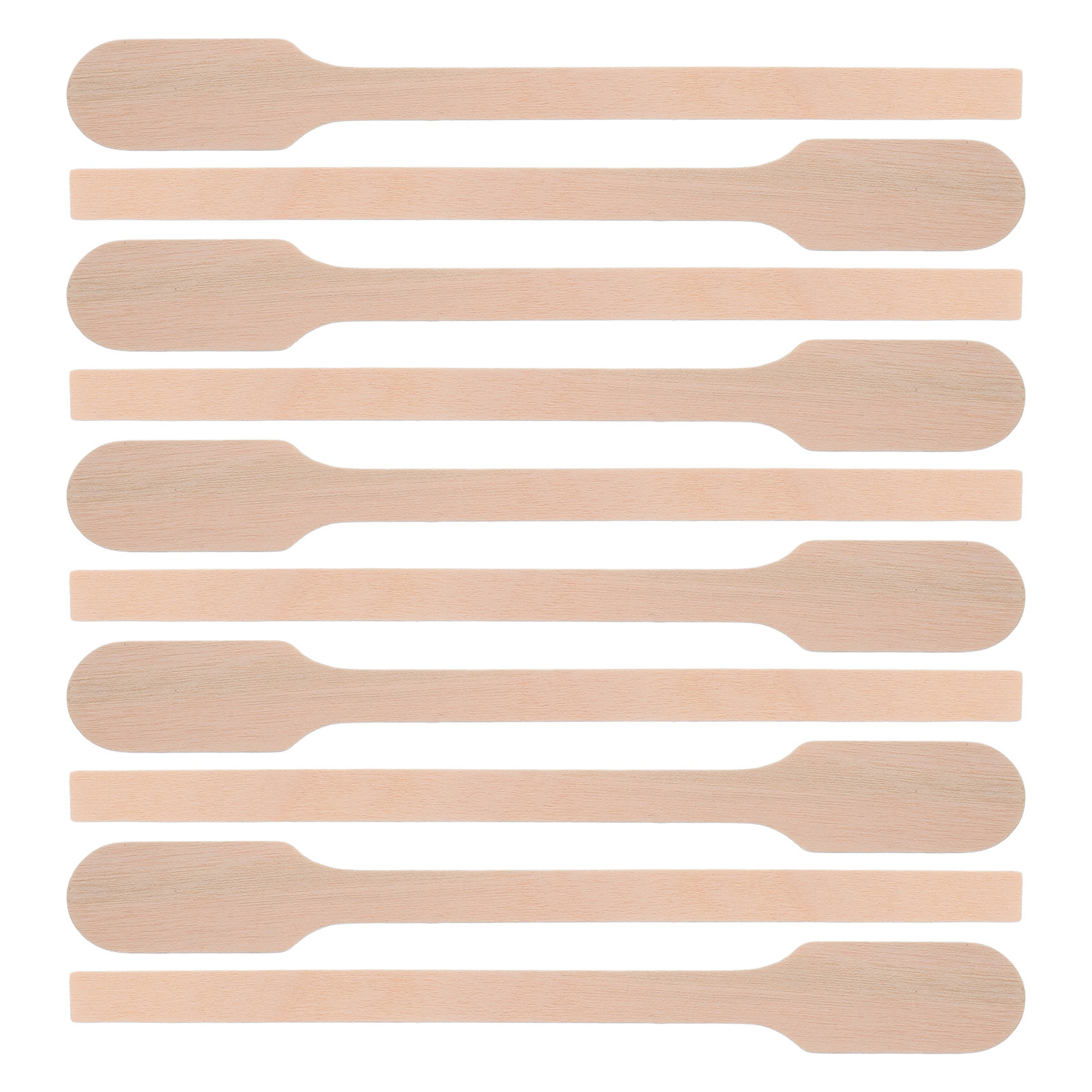 Resin Crafts - 200 Bastoncini in Legno per Mescolare