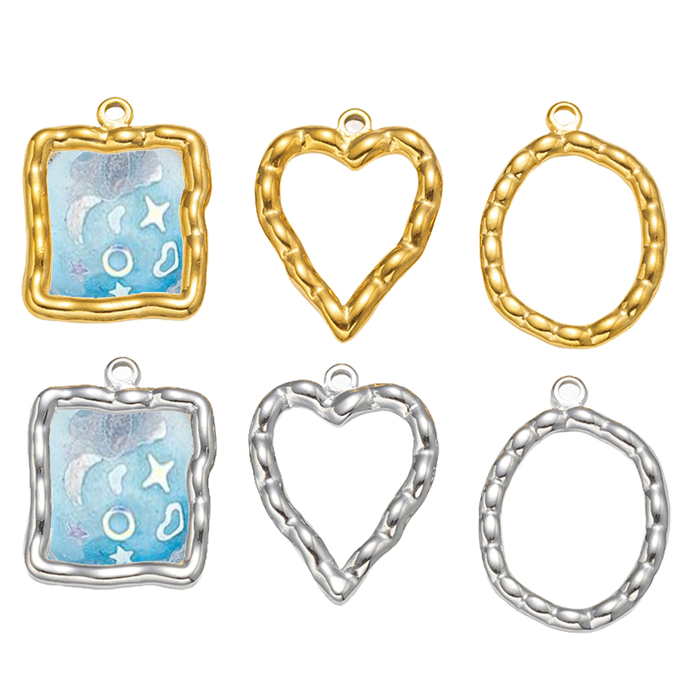 5 pendenti con castone rotondo - Resin Craft Supplies recensione e prezzo