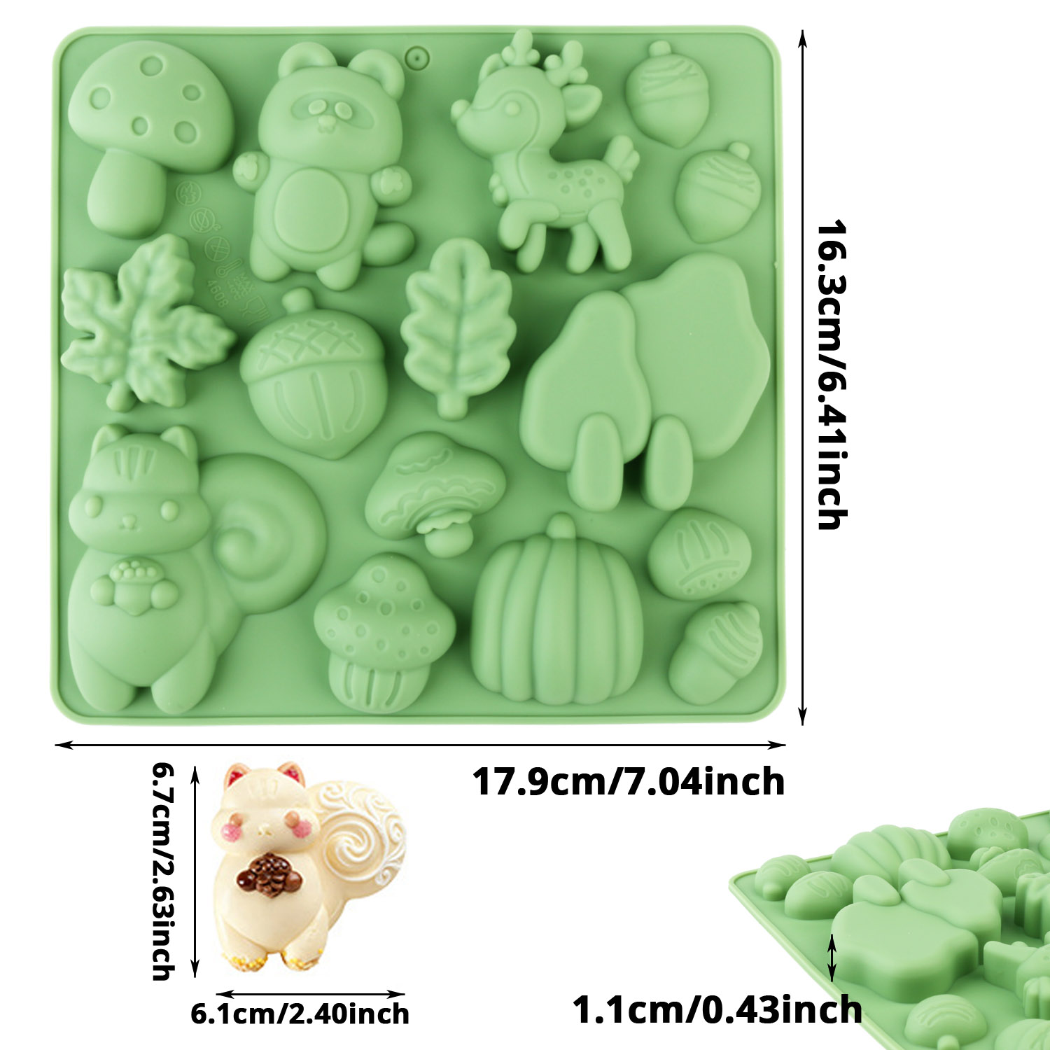 1 stampo in silicone a forma d - Resin Craft Supplies recensione e prezzo